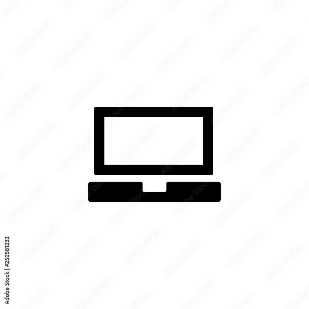 laptop icon vector illustration laptop icon vector illustration