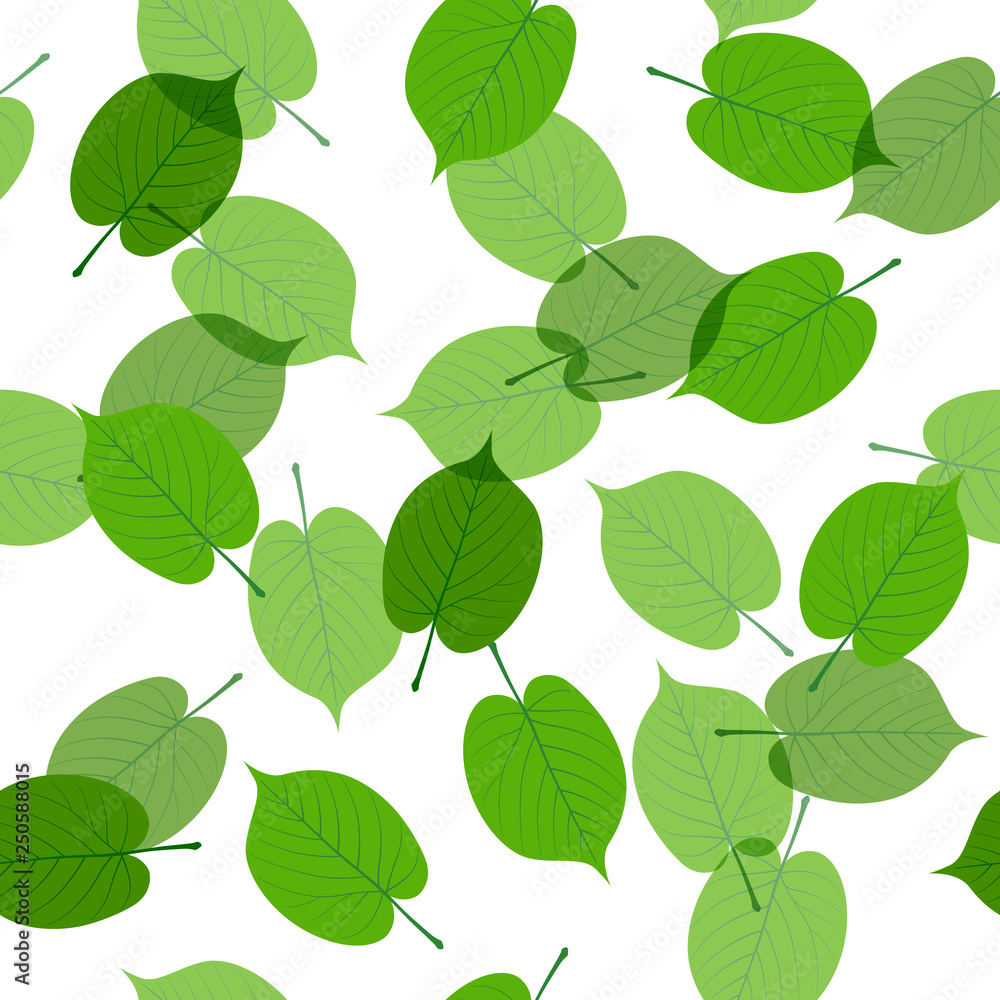 Fresh green seamless background material