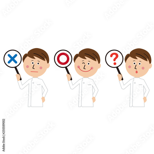 ポップな介護士の男性が〇×？