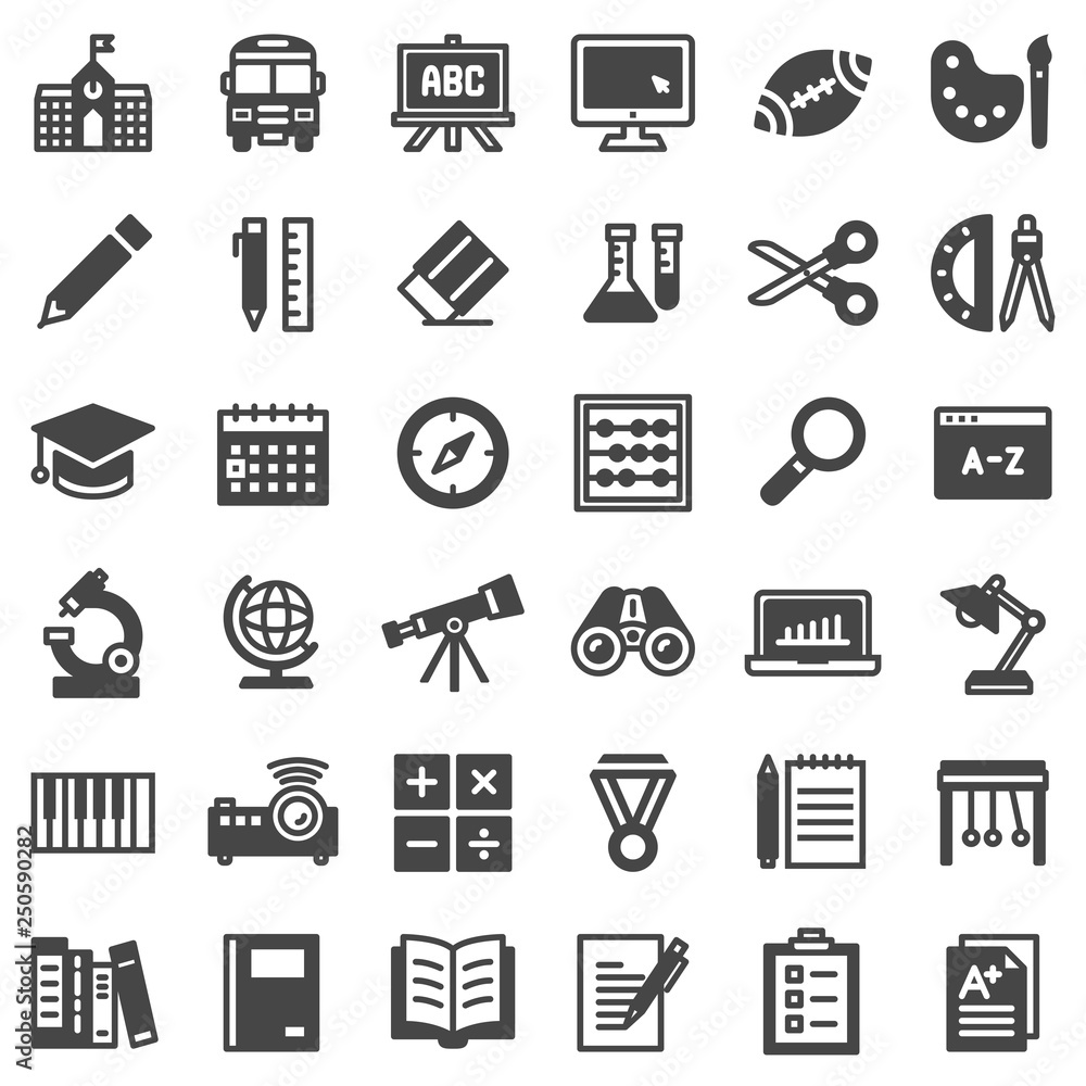 Catalog - Free education icons