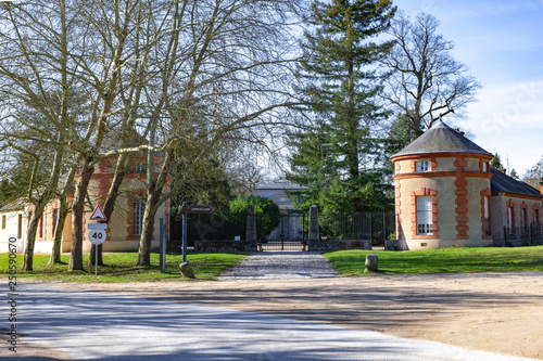 Park around Rambouillet castle