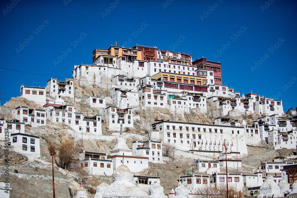 Thiksey Monastery, Thikse Gompa - Leh Ladakh , Thiksey Monastery Leh Ladakh - Popular Place to See in Leh-Ladakh India.