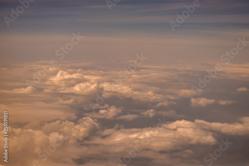A beautiful clouds landscape seen from above © Felix Andries