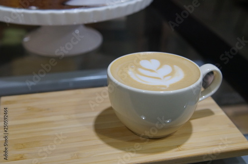 coffee cappuccino latteart tulip