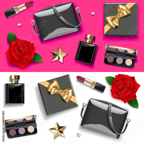 Vector Female Accessories Double Set 2