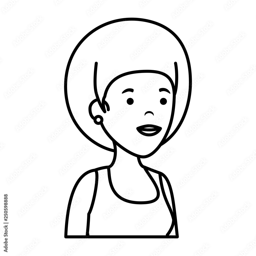 beautiful and young woman character beautiful and young woman character