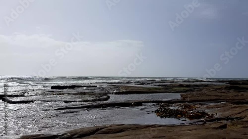 Sea Waves on the Rocks CALM 