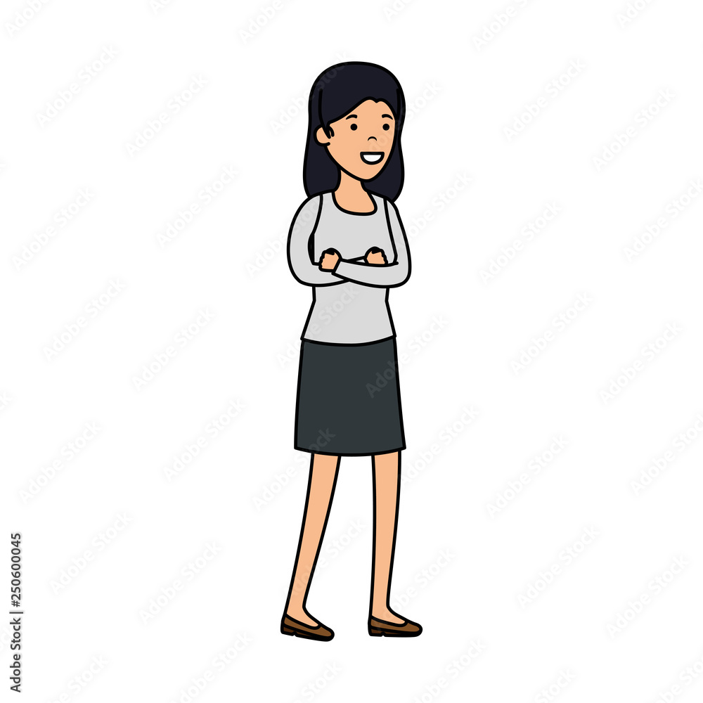 beautiful and young woman character beautiful and young woman character