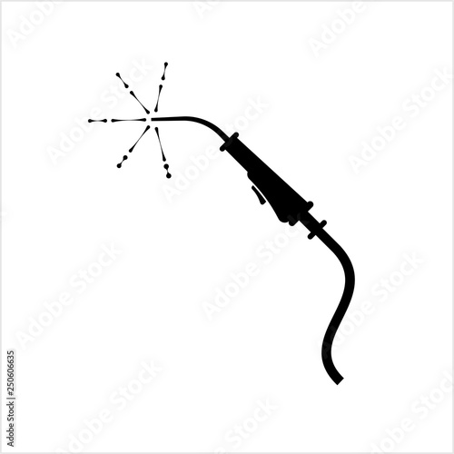 Welding Icon, Welding Torch
