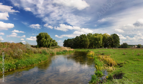 Spring day near the river