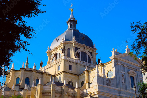 Almudena Cathedral in Mardrid, Spain