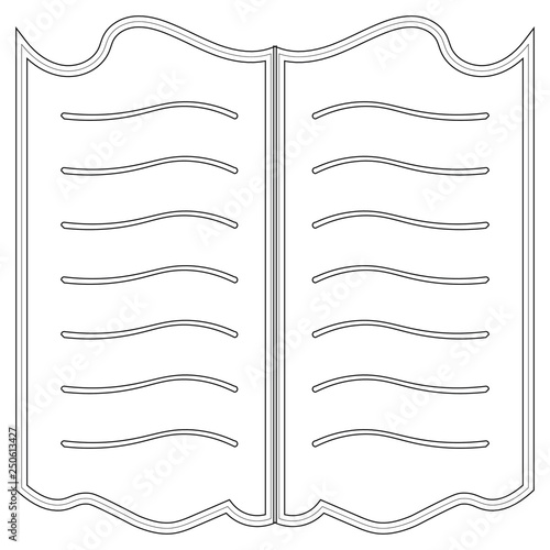 Masonic symbol of Chaplain for Blue Lodge Freemasonry