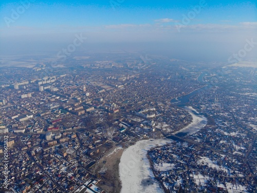 aerial view of the city © shuliachenko_b_v