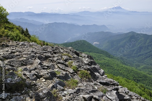 乾徳山より富士山眺望 © Green Cap 55
