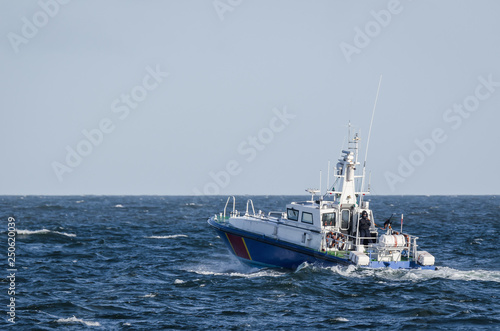 FAST MOTOR BOAT - Border Guard boat patrol