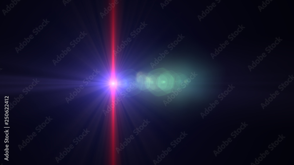 bright red lensflare bright red lensflare