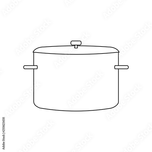 Simple kitchen pan