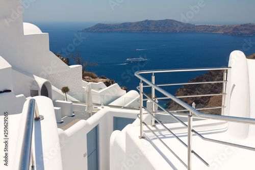 Thira et Oia, île de Santorin en Grèce