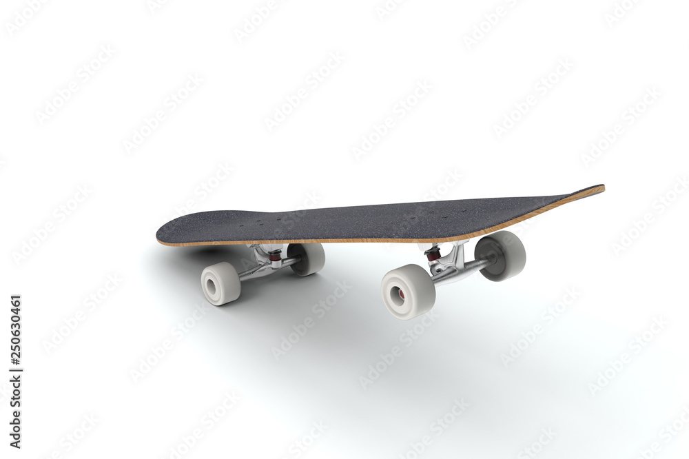 Skateboard. 3D rendering. Skateboard. 3D rendering.