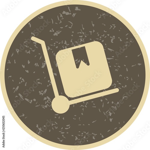 Illustration Trolley Icon photo