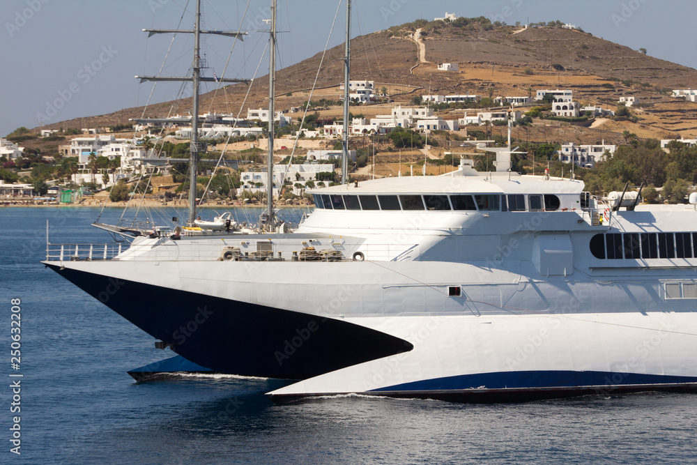 Fototapeta premium Paros, Port de Parikia