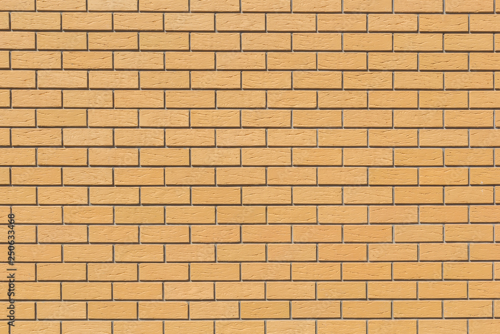 Fototapeta premium Texture of yellow brick