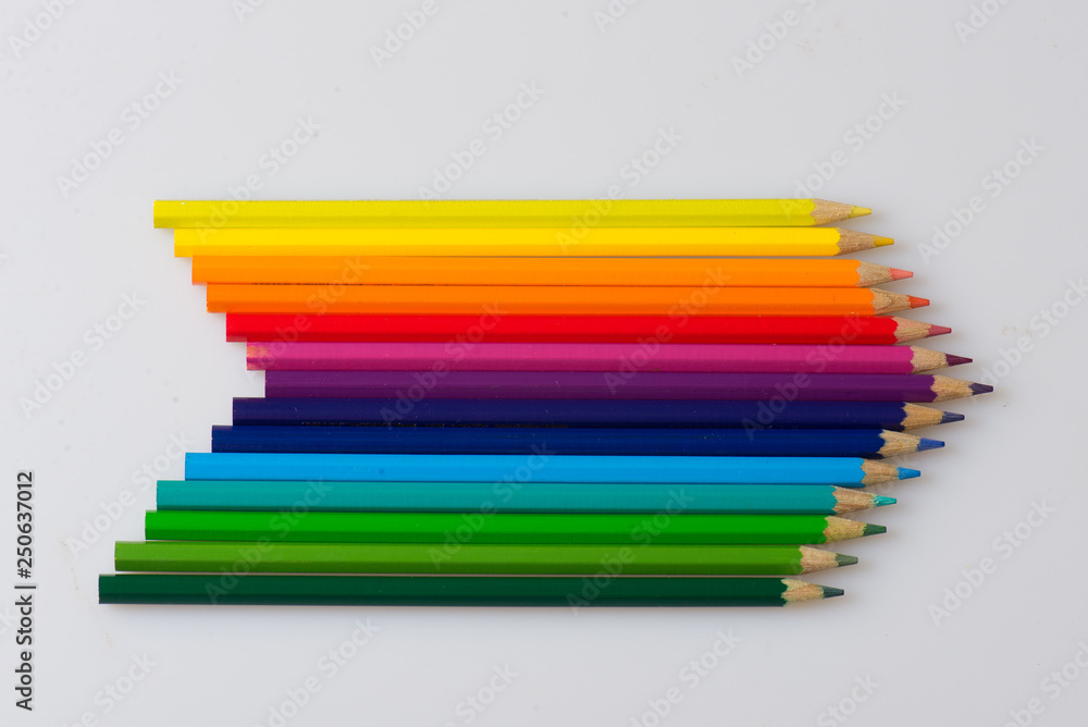 Fototapeta premium lápis colorido