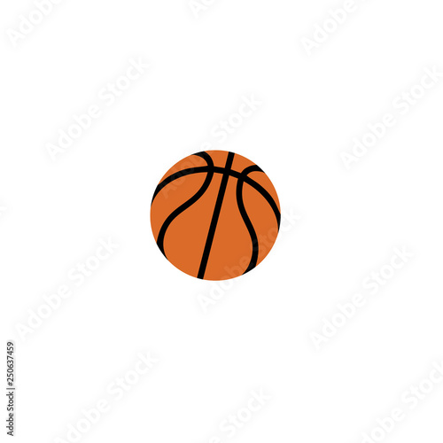 Basketball simple icon