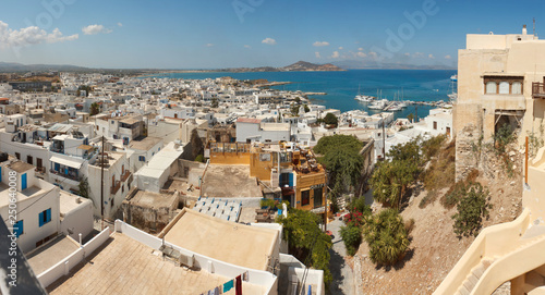 Naxos panorama vue du chateau