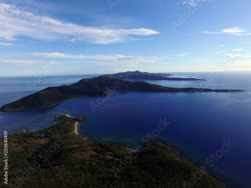 Fiji drone landscape and beach © Masiell