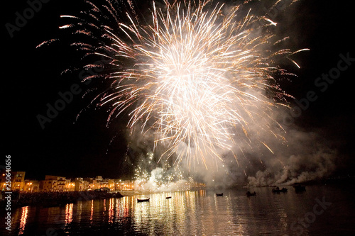 Aspra (Bagheria) giochi pirotecnici