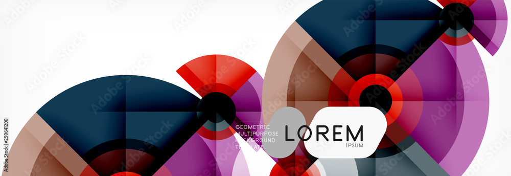 Geometric circle abstract background, creative geometric wallpaper. Geometric circle abstract background, creative geometric wallpaper.