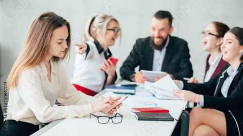 Cuadro en lienzo Corporate employees