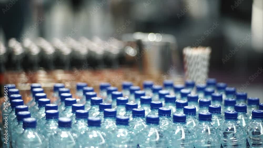 Batch plastic bottles of water Batch plastic bottles of water