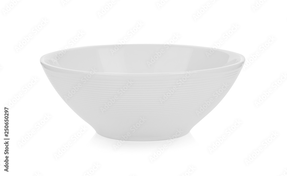 white ceramic bowl on white background white ceramic bowl on white background