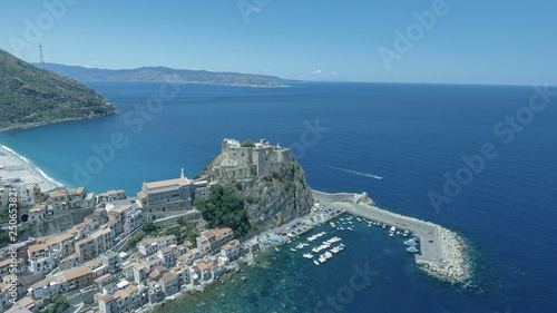 Fototapeta Naklejka Na Ścianę i Meble -  Beautiful coastline of Calabria in summer season