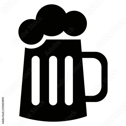 Beer mug froth