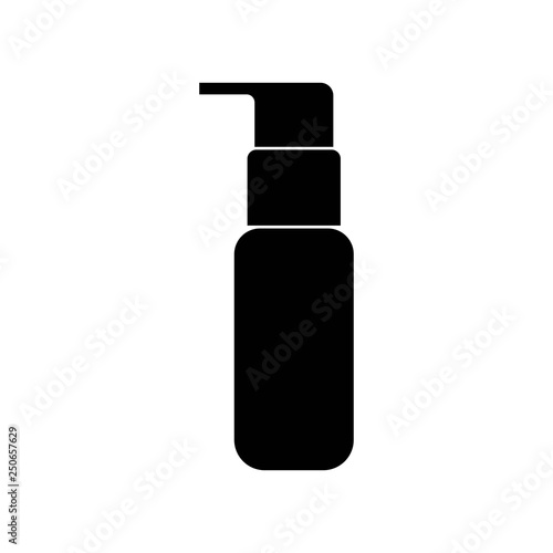 Soap monochrome icon - vector