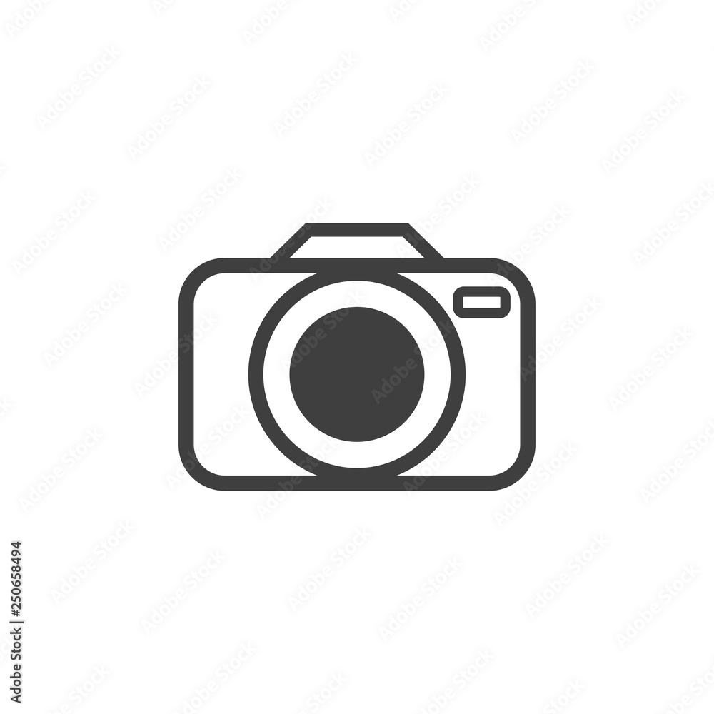 Camera icon design template vector illustration Camera icon design template vector illustration