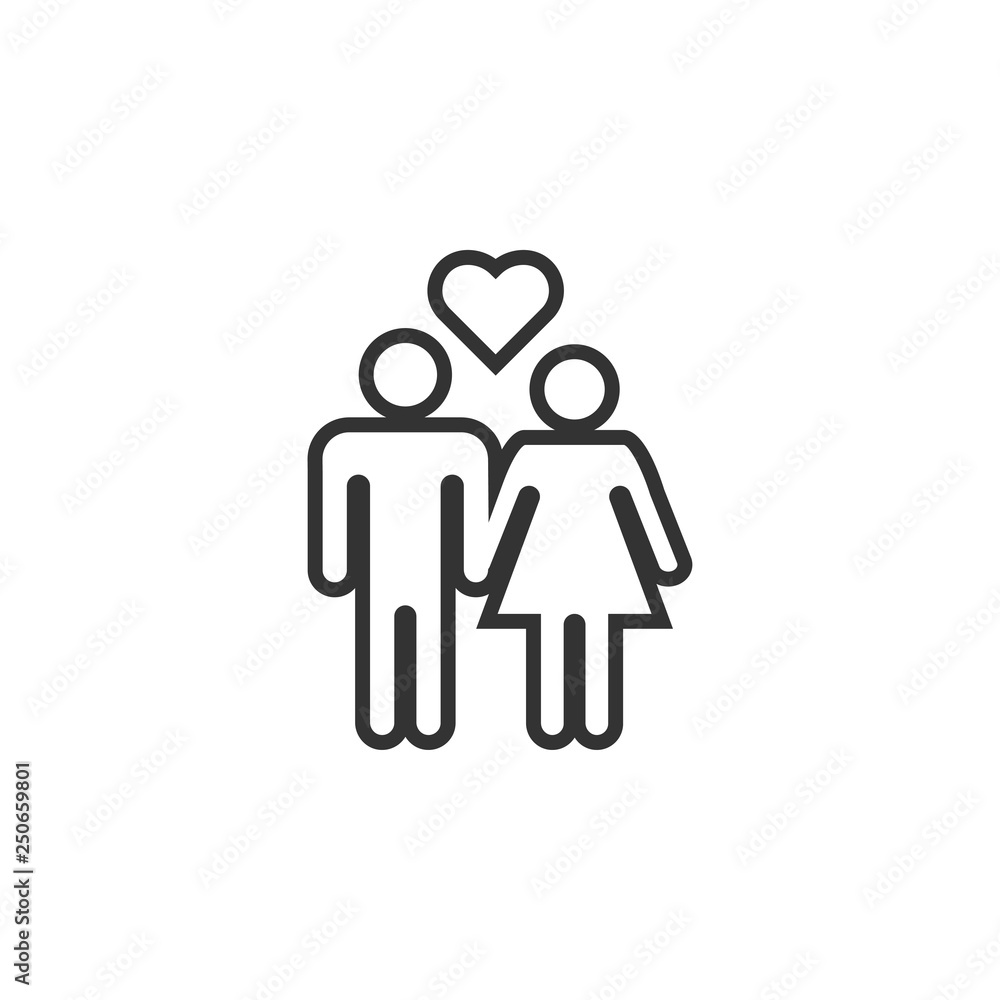 Family icon design template vector illustration