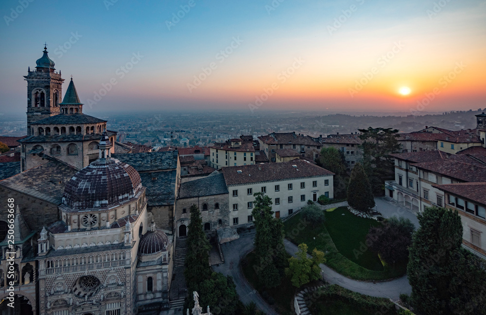 Naklejka premium Bergamo, Italy
