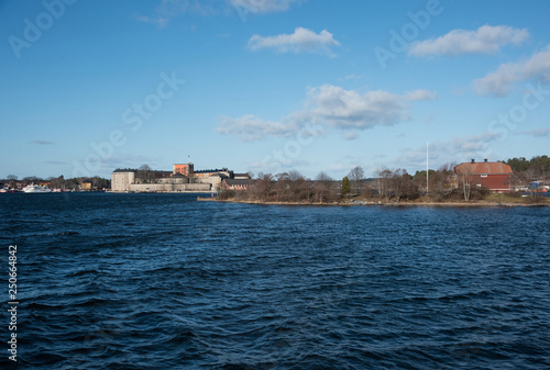 Old fortress island in Vaxholm and Sockholm archipelago © Hans Baath