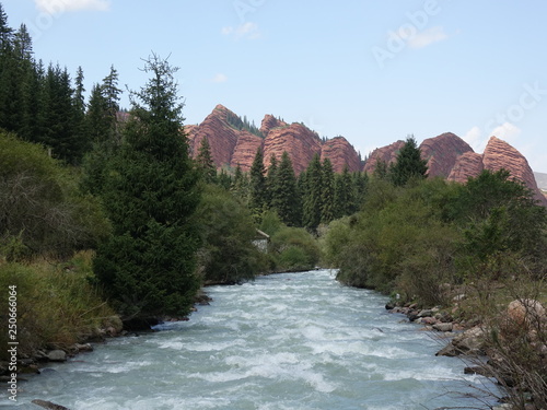 Jety Oguz Gorge. Tian Shan Of Kyrgyzstan. photo