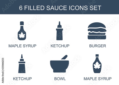 6 sauce icons
