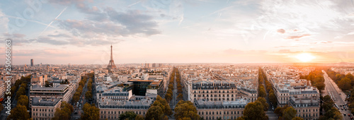 Sonnenuntergang Eiffelturm Paris © Konstantin