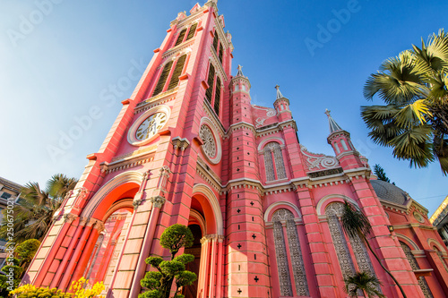 Tan Dinh Church in Ho Chi Minh Vietnam photo