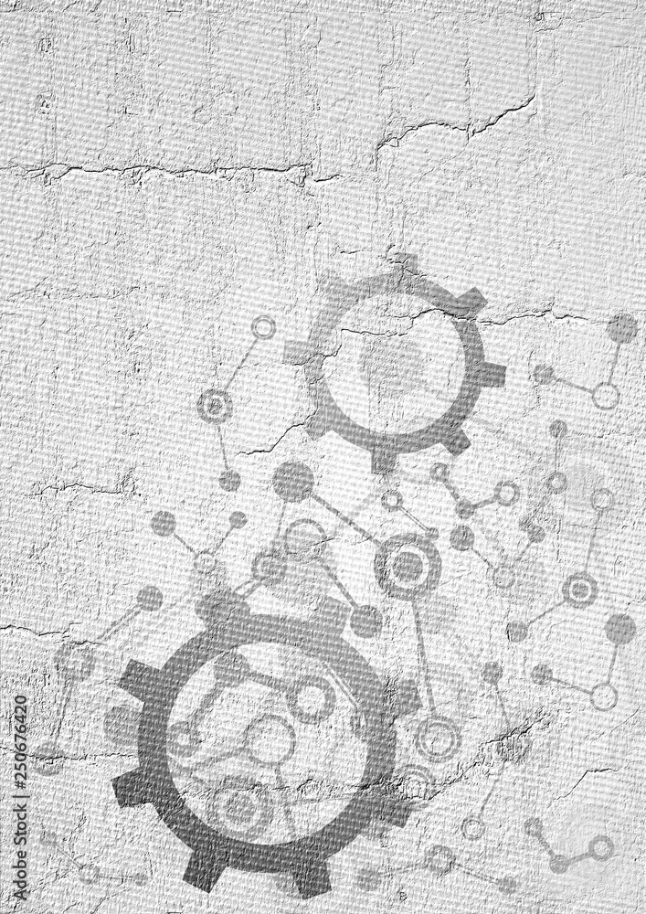 Fototapeta premium imaginative tech background