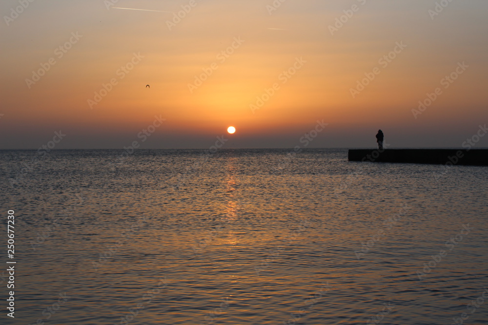 Walk to the sea is always a good exercise that brings health