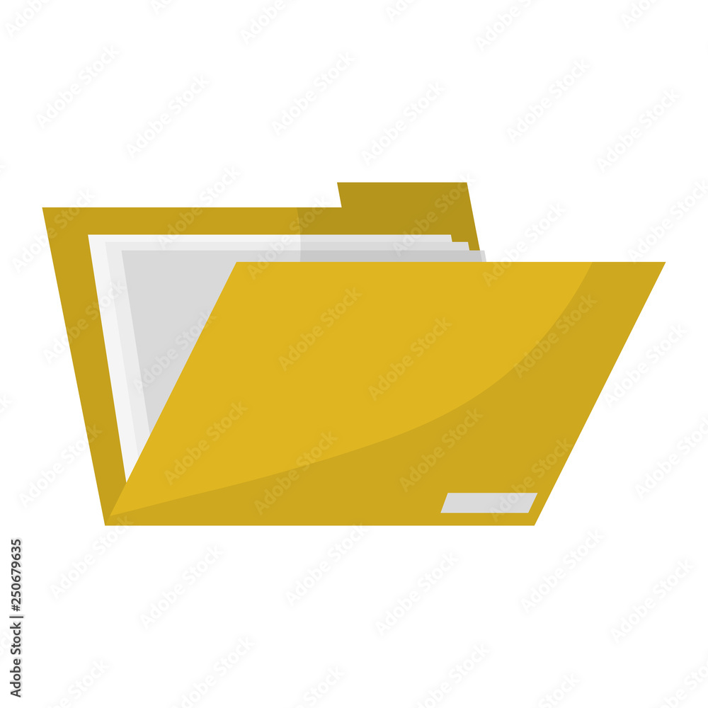 Folder open file symbol Folder open file symbol