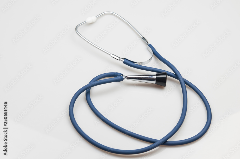 medical tools sthoscope on white background medical tools sthoscope on white background